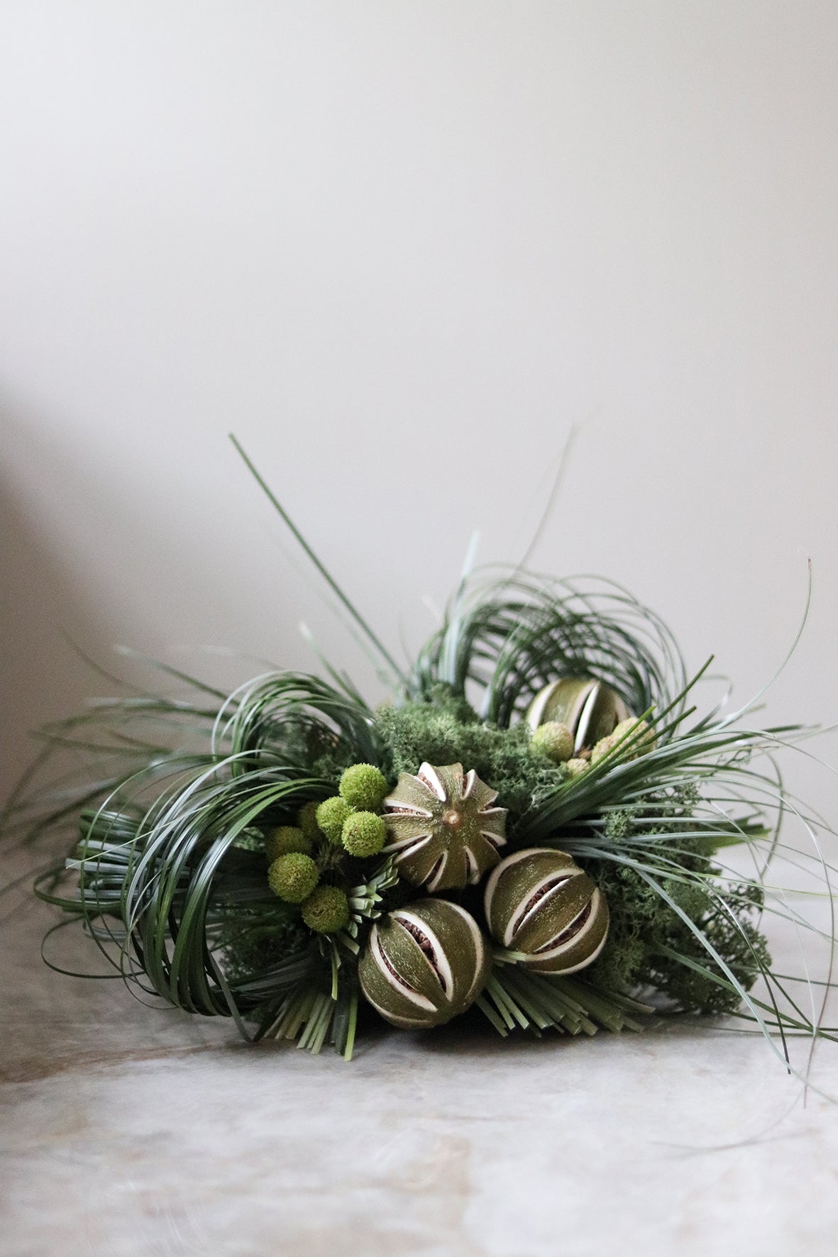 A table story - Grøn Juledekoration