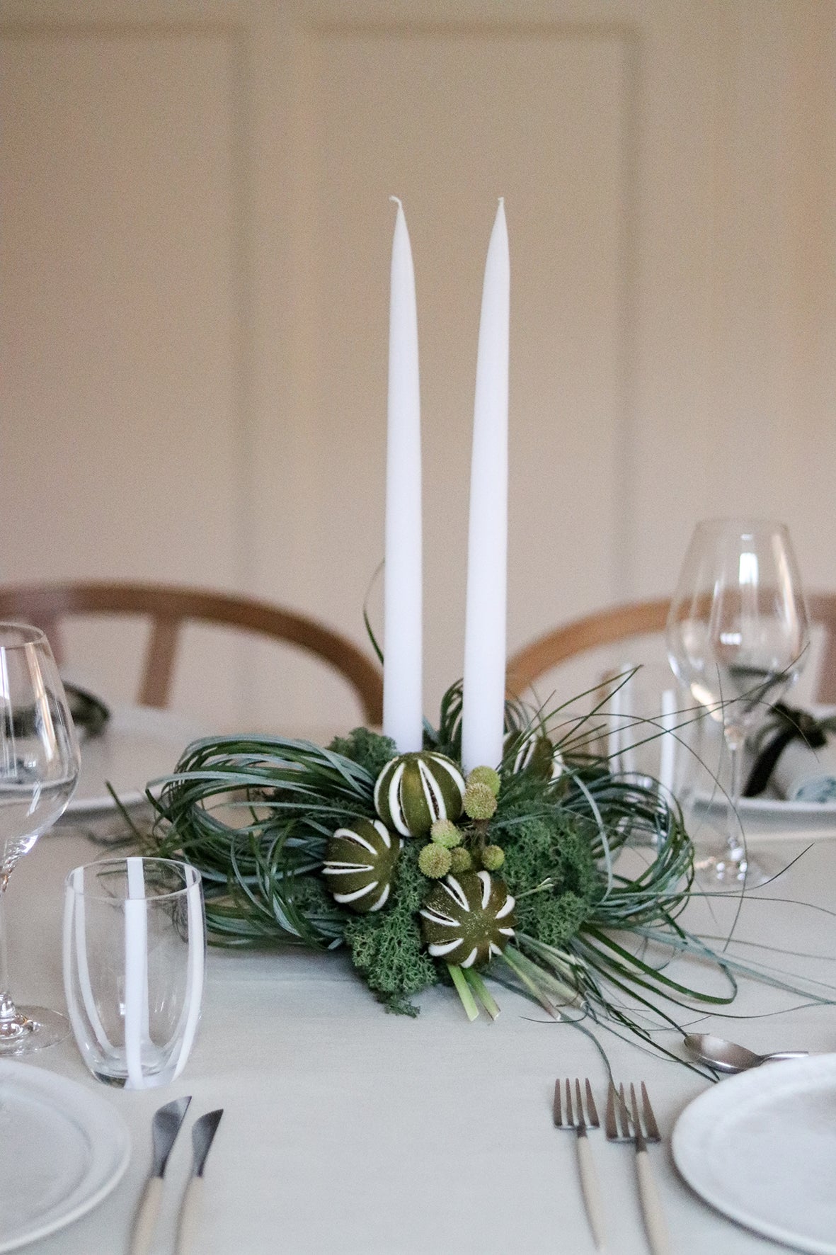 A table story - Grøn Juledekoration