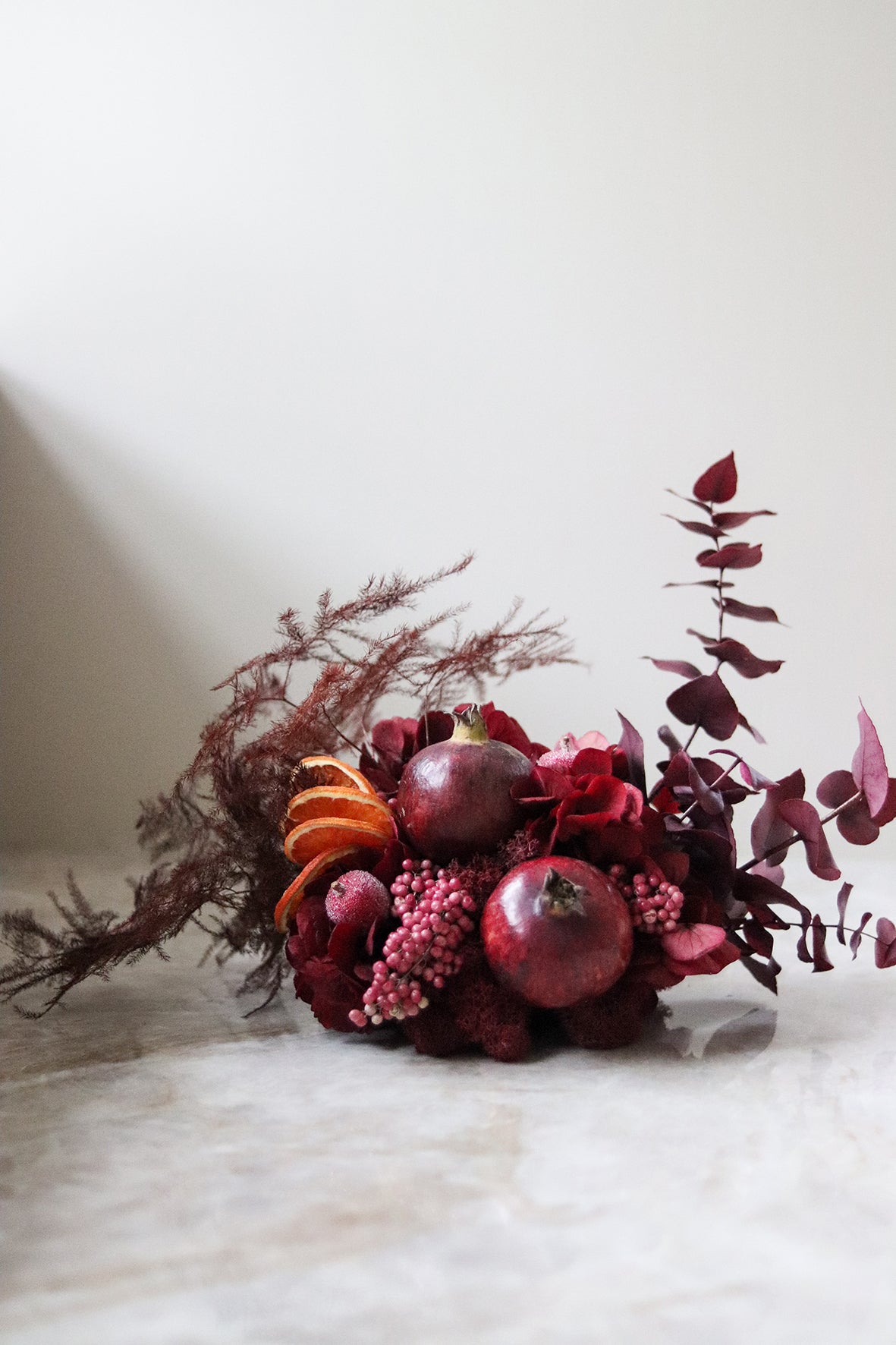 A table story - Bordeaux Juledekoration