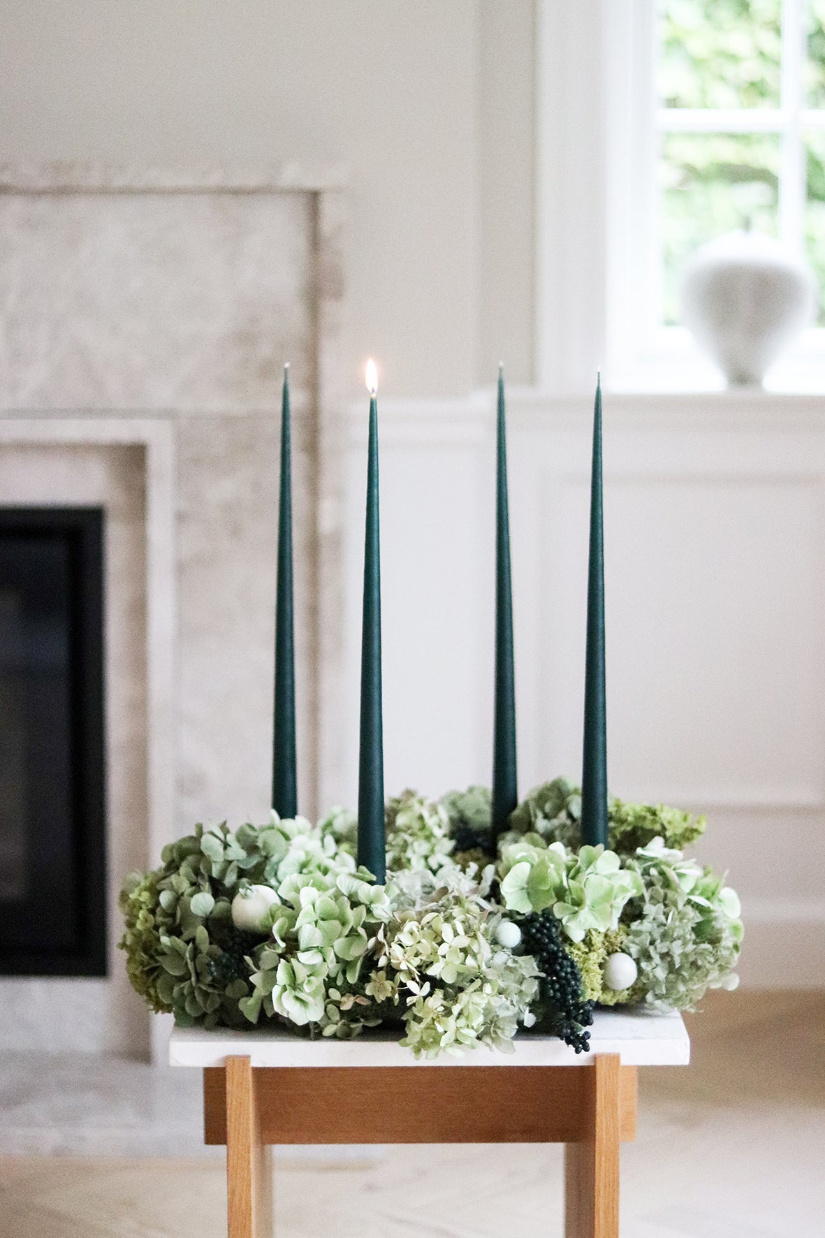 4 stk. Ester & Erik lys - NOBLE PINE