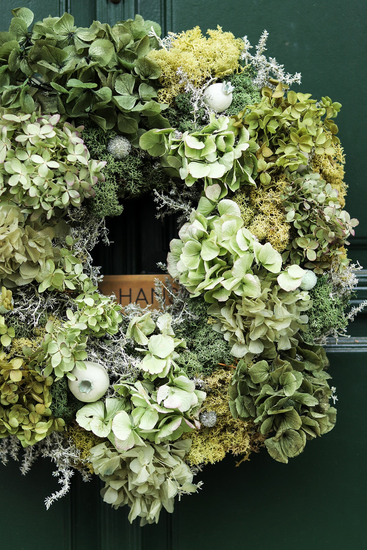 A table story - GRØN Jule dørkrans 2025