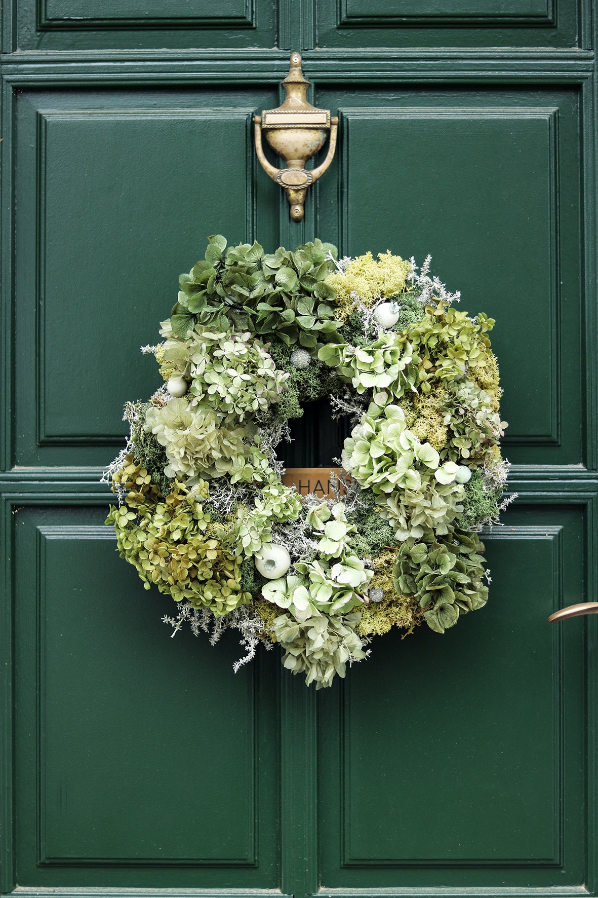 A table story - GRØN Jule dørkrans 2025