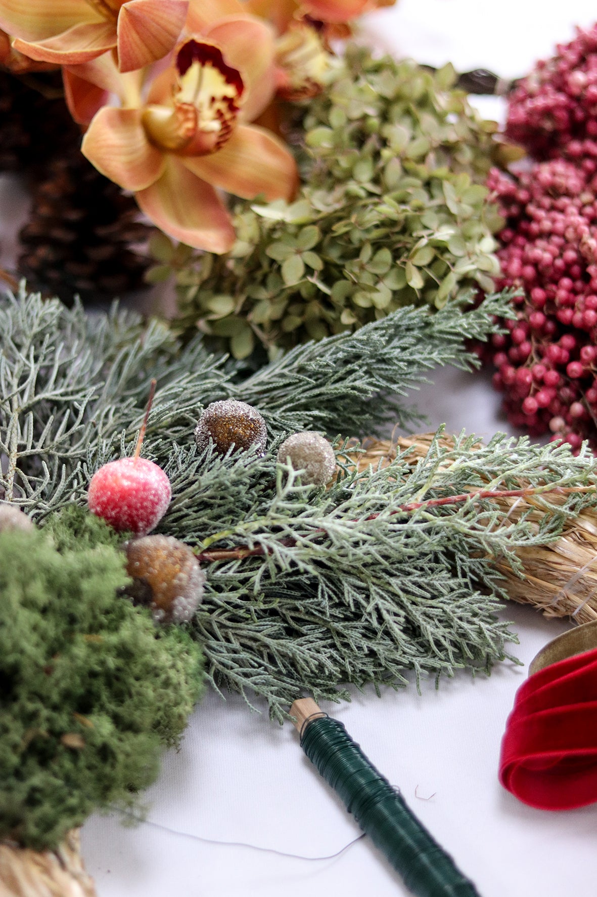 Julekranse workshop på Kongekilden